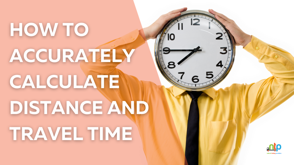 How to accurately calculate distance and travel time ntp online learning