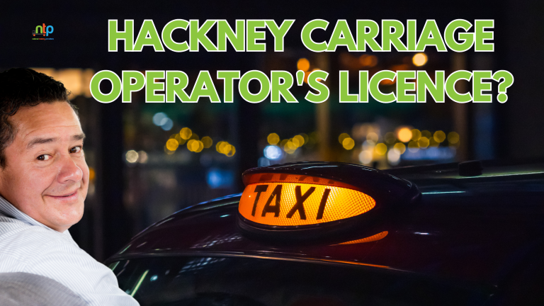 Do Hackney Carriage drivers need an operator's licence?