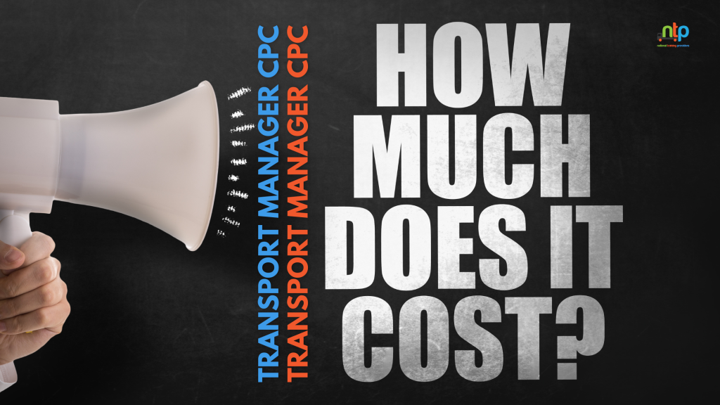 how much is a transport managers course