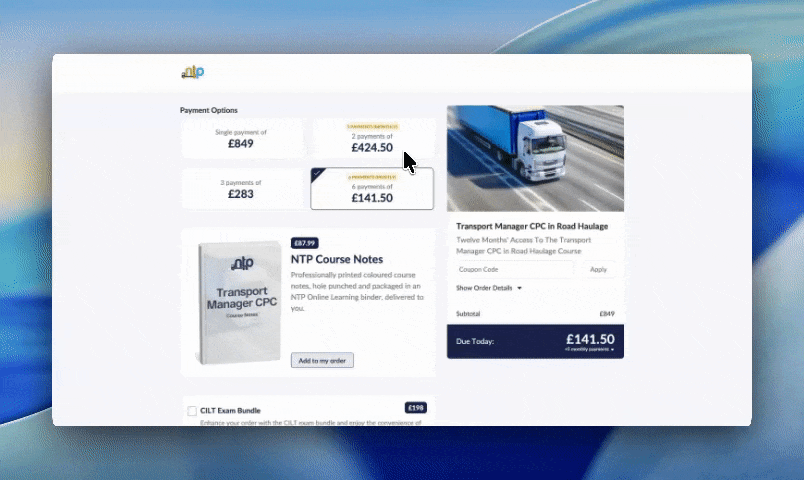 Transport Manager CPC (HGV)