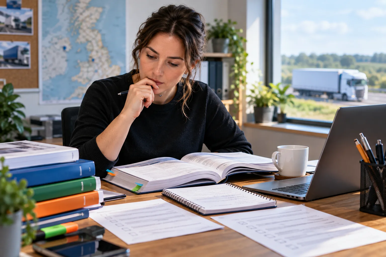 Failed Transport Manager CPC exam learner preparing for a CPC resit with revision, practice questions and tutor support